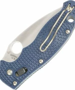 Spyderco Manix 2 Plain Edge Dark Blue SC101PDBL2