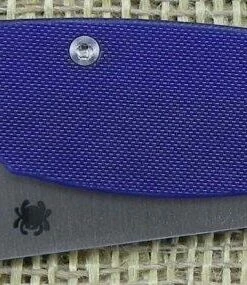 Spyderco Military Model Dark Blue SC36GPDBL