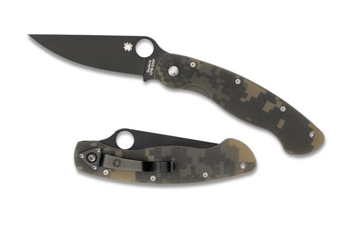 Spyderco Military Model SC36GPCMOBK 1 Spyderco Military Model SC36GPCMOBK
