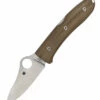 Spyderco SpyOpera Lockback Brown SC255CMP