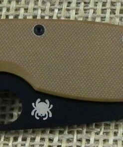 Spyderco Tenacious Brown G10 Plain SC122GPBBN