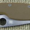 Spyderco Tenacious Brown G10 Plain SC122GPBN