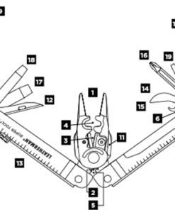 Leatherman Super Tool 300 Black -Pocket Knives sales supertool 300 scheme