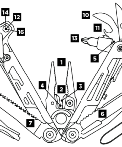 Leatherman Signal -Pocket Knives sales tool diagrams full size signal